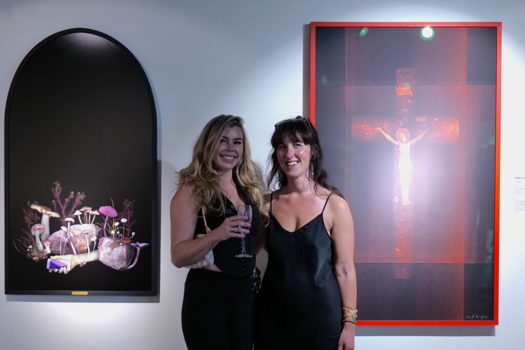 Chelsey Chase, founder and curator of Chase Culture, photographed at an exhibition