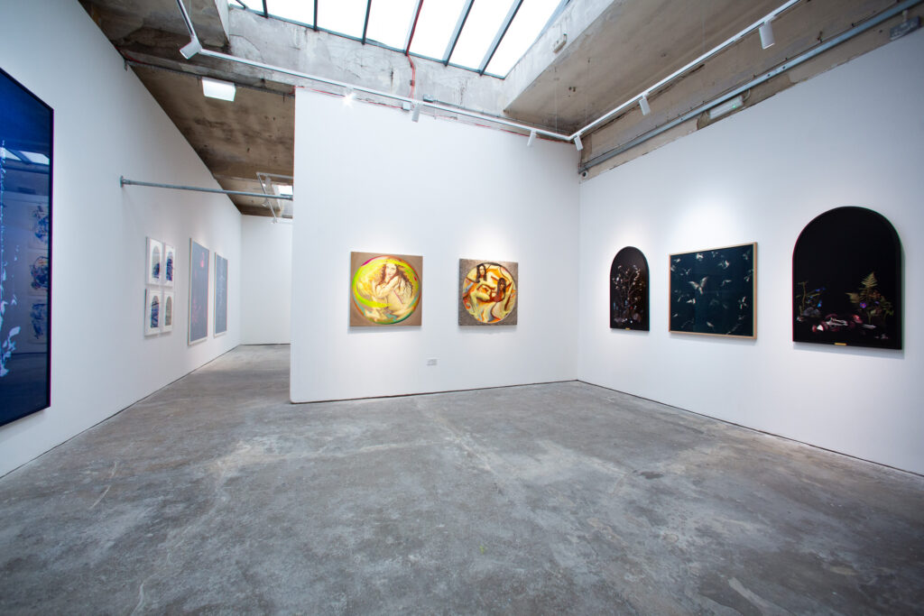 Installation view of Extensions of the Soul at Copeland Gallery