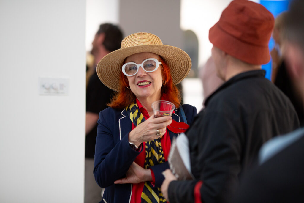 Guests at the Extensions of the Soul private view